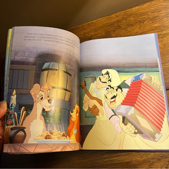 Disney Lady & The Tramp Hardcover Large Book - Picture 11 of 15